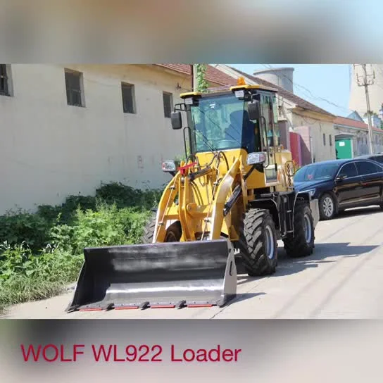 Wolf 1.6 Tons Zl16 Agriculture Farm Hydraulic Pilot Joystick Control From End Shovel Cheaper Price Wheel Loader for Sale