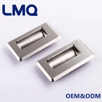Stainless Steel Pocket Pull, Cabinet Conceal Handle, Switch Control Box Electric Cabinet Handle